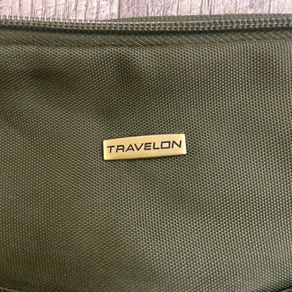Travelon Anti-Theft Classic Hobo Bag Olive Green RFID Blocking Crossbody Purse - Picture 6 of 10